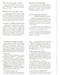 Commands to Keep Before Your Eyes - Inside Page 2