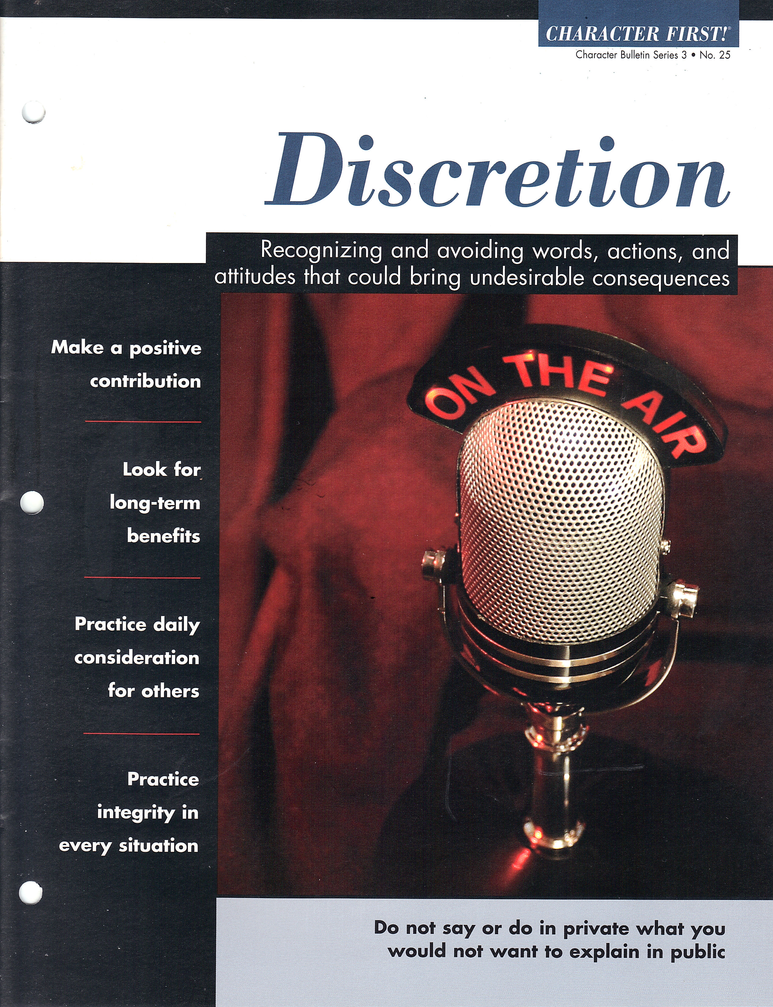 Discretion