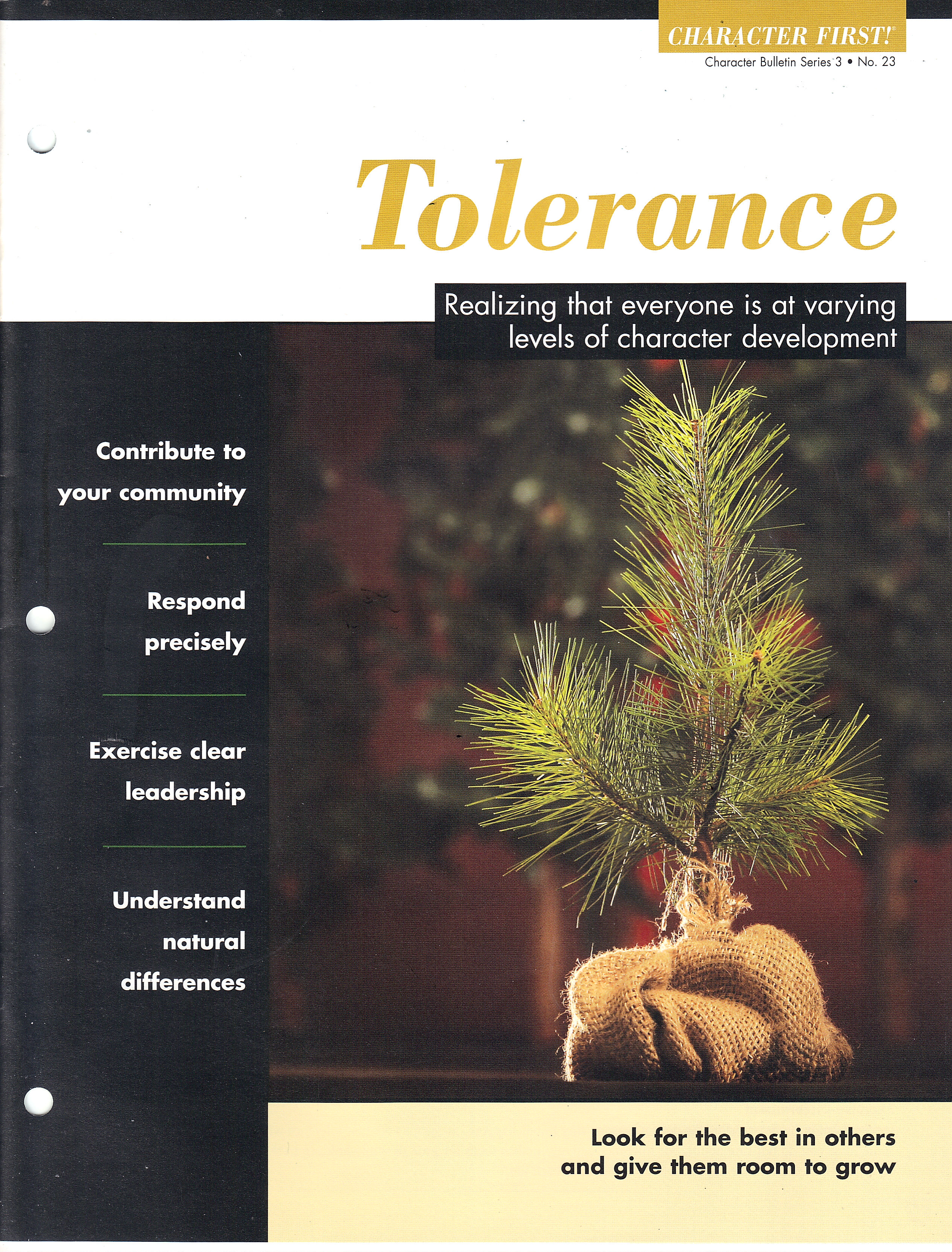 Tolerance